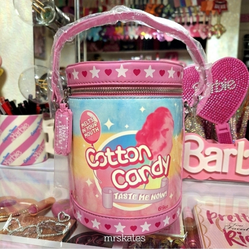 Cotton Candy Bucket Crossbody Bag - Picture 12 of 12